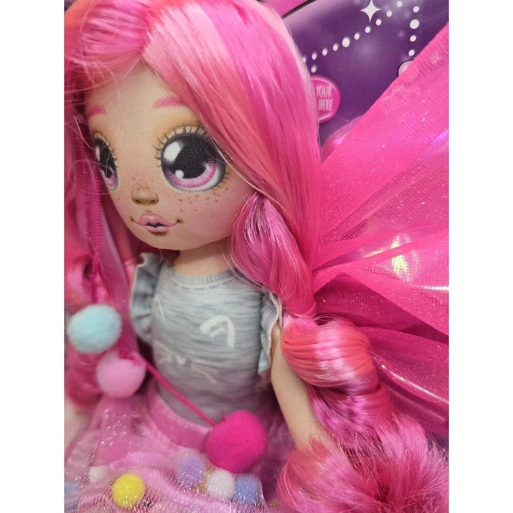 Moose Toys Dream Seekers Bella 14” Fairy Doll Pink Hair Wings New in Box